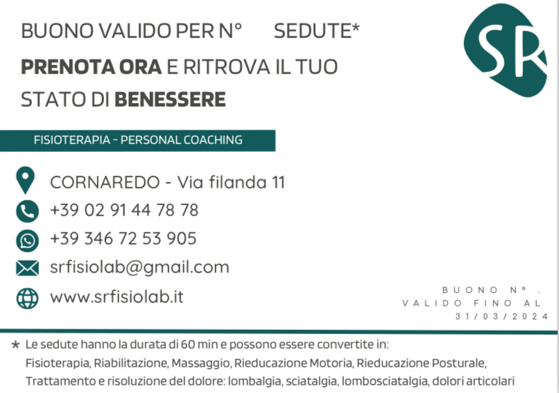 BUONO REGALO NATALIZIO